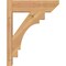 Ekena Millwork Merced Slat Smooth Outlooker, Western Red Cedar, 5 1/2"W x 16"D x 20"H OUT06X16X20MRC06SWR - alternate 3
